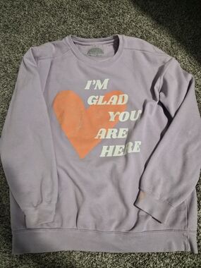 Olive Lynn " Glad You Are Here " Crewneck